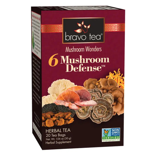 6 Mushroom Defense Mushroom Herbal Tea