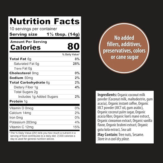 Focus Fuel Instant Mushroom Coffee