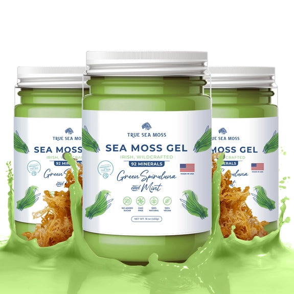 Green Spirulina Sea Moss Gel