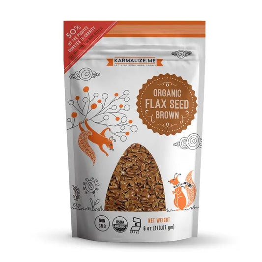 Organic Flax Seeds - Brown