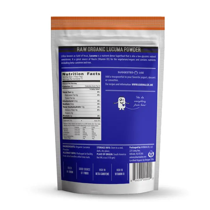 Raw Organic Lucuma Powder