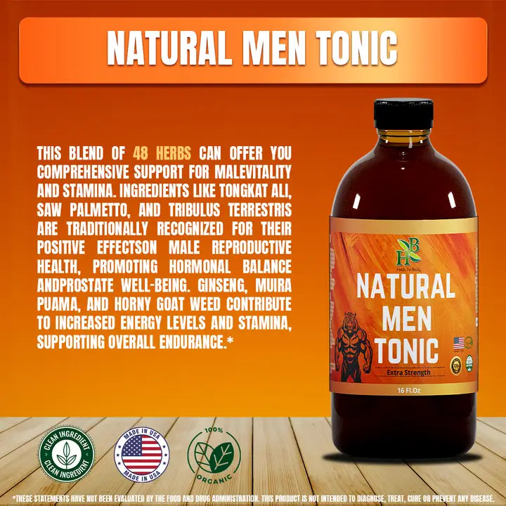 Natural Men Tonic - 16oz