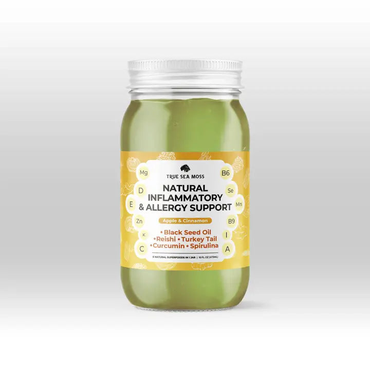 Natural Inflammatory & Allergy Support Sea Moss Gel