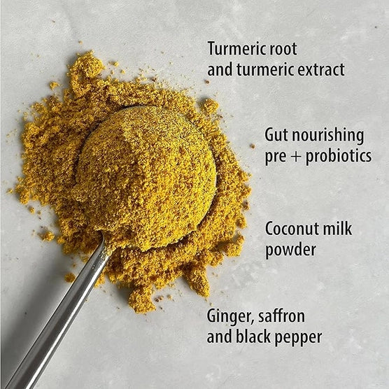 Turmeric Latte with Saffron and Probiotics