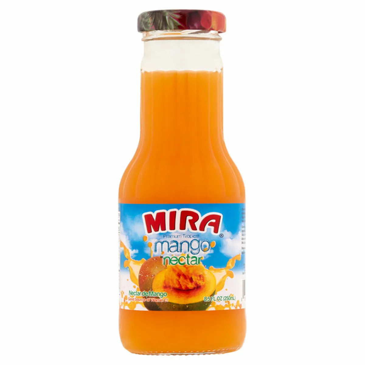 Mira Mango Juice, 8.5 Oz. Glass Bottle