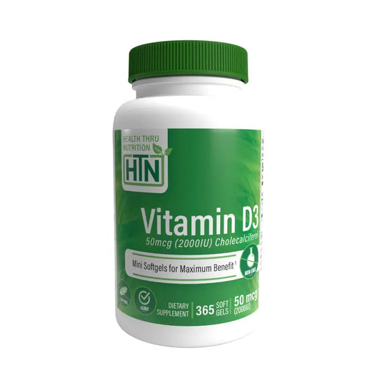 Vitamin D3 2,000iu (Non-Gmo) 365 Softgels