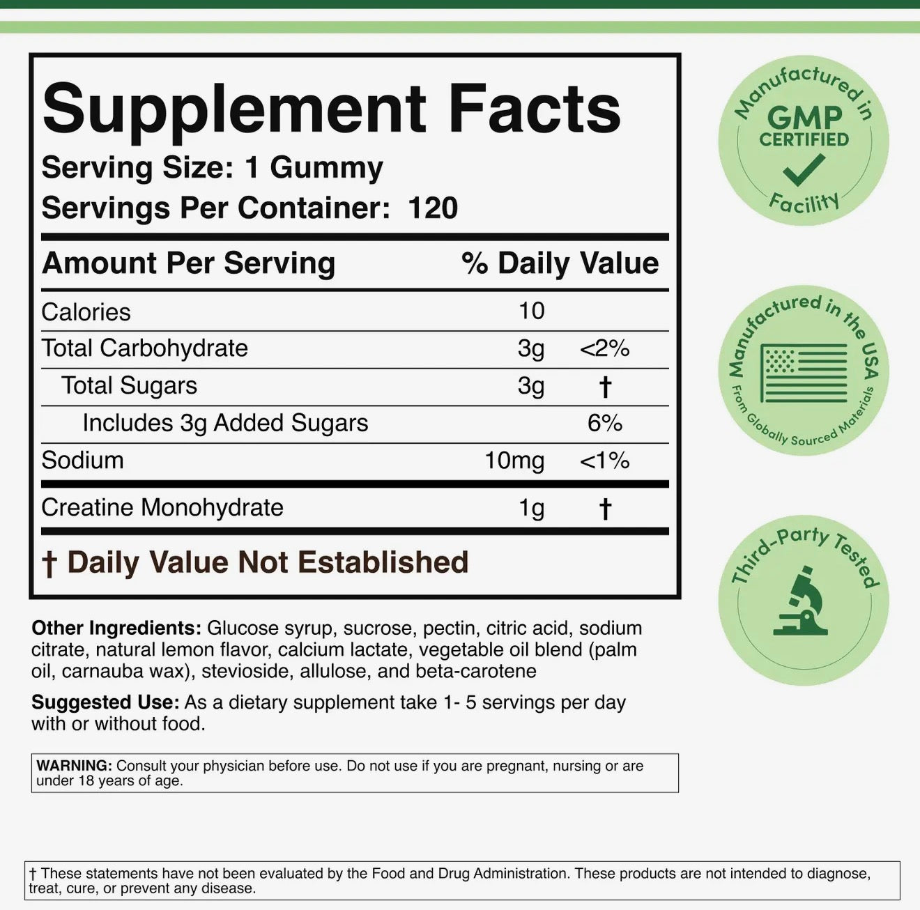 Creatine Gummies
