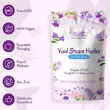 Yoni Steam Herbs - Blue Moon Recipe (2-4 Sessions) 1.76oz