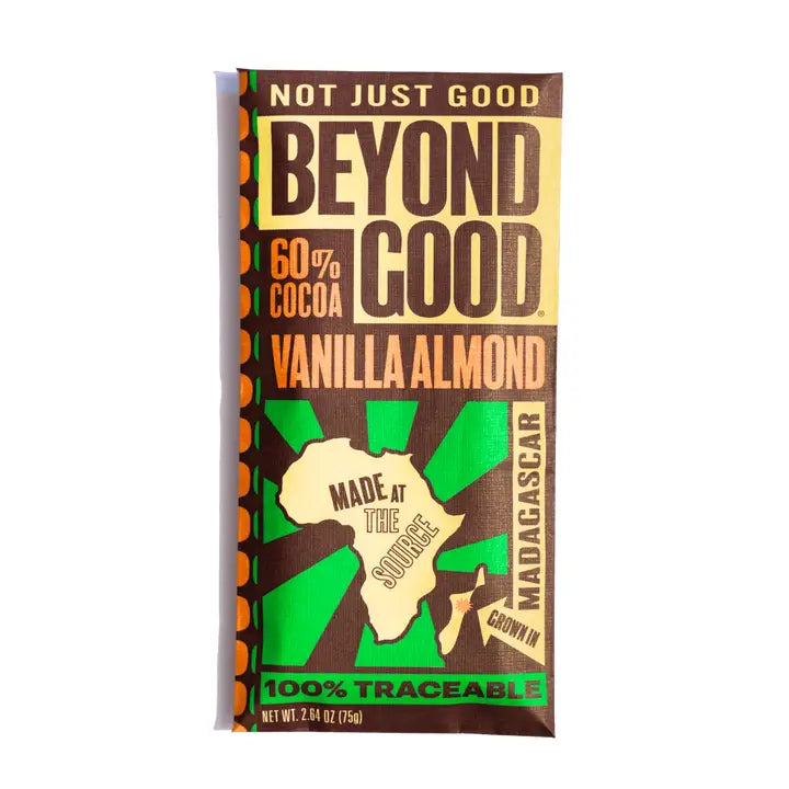 60% Vanilla Almond Dark Chocolate