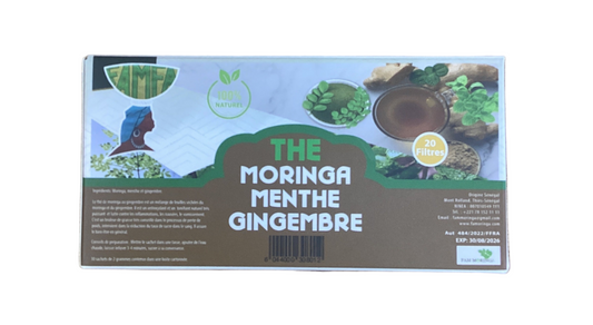 Moringa Ginger Mint tea