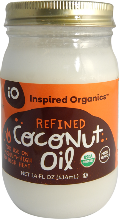 Inspired Organics - Refined Coconut Oil