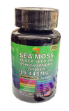 Seamoss Black Seed Oil+Ashwaganda+ Ginger