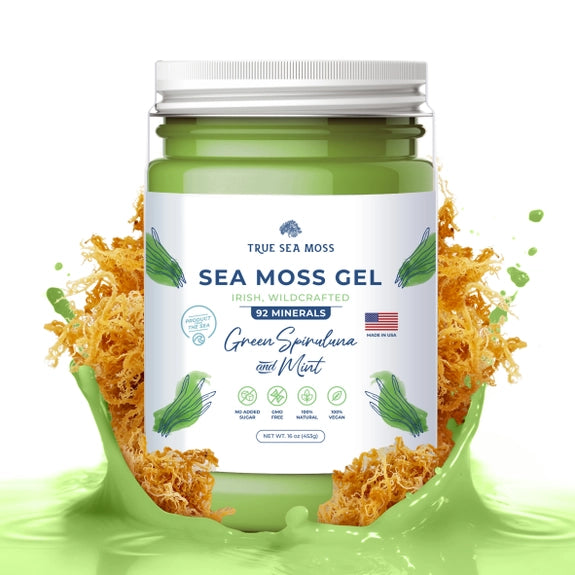 Green Spirulina Sea Moss Gel