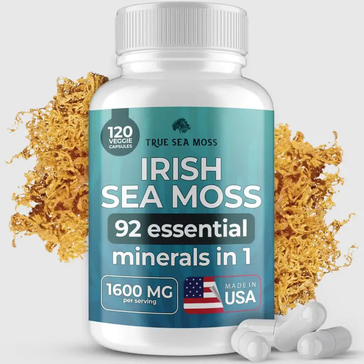 Natural Sea Moss - Maca Root Capsules