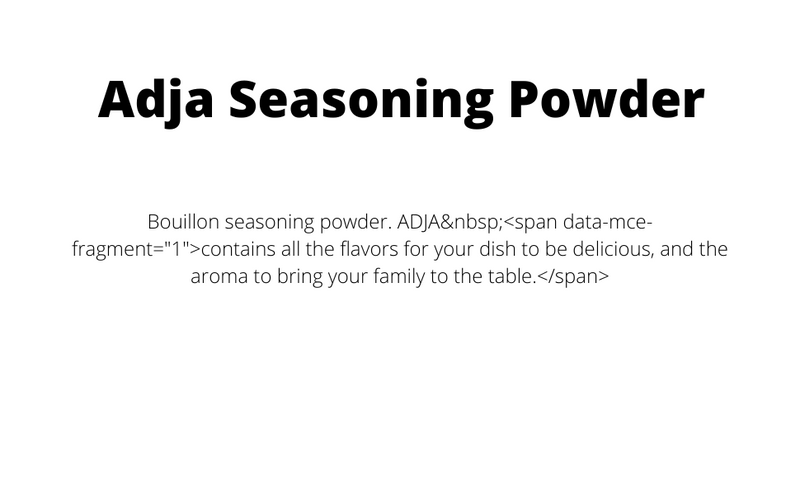 Adja Seasoning Powder