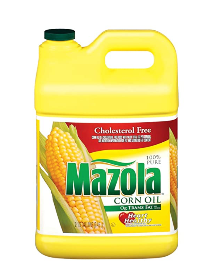 Mazola Corn Oil 100% Pure 17.5lb Jug