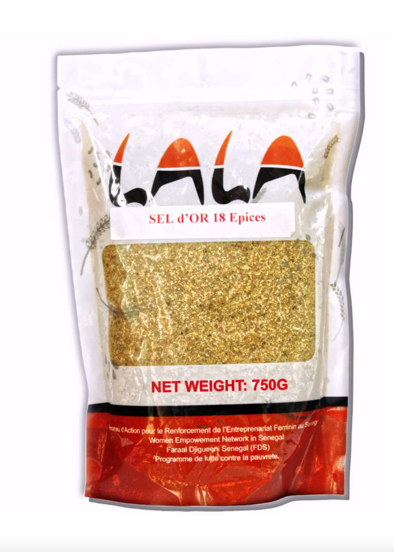 SEL D'OR - 18 NATURAL SPICES 800G