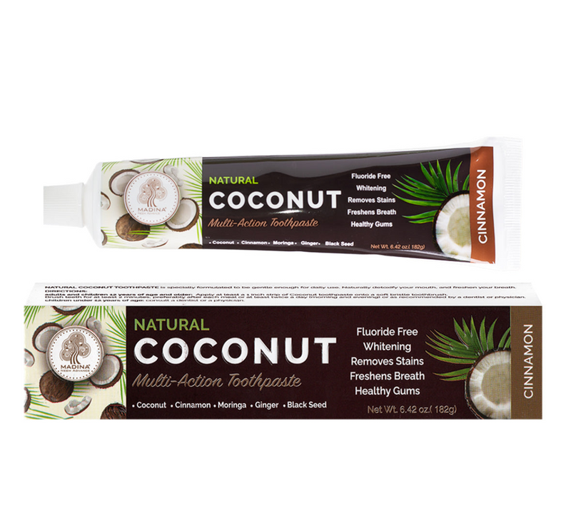 Coconut -Cinnamon Toothpaste