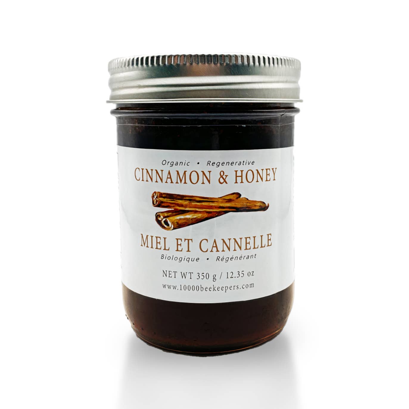 Organic Cinnamon & Honey - 350g / 12.35oz